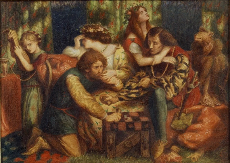 Hesterna Rosa (1865) - Delaware Art Museum, Wilmington
